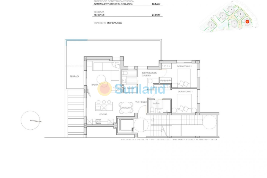 New Build - Apartment - Torre Pacheco - Santa Rosalia Lake And Life Resort