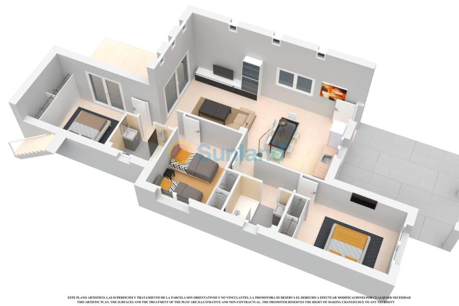 New Build - Villa - Los Alcázares - Serena Golf