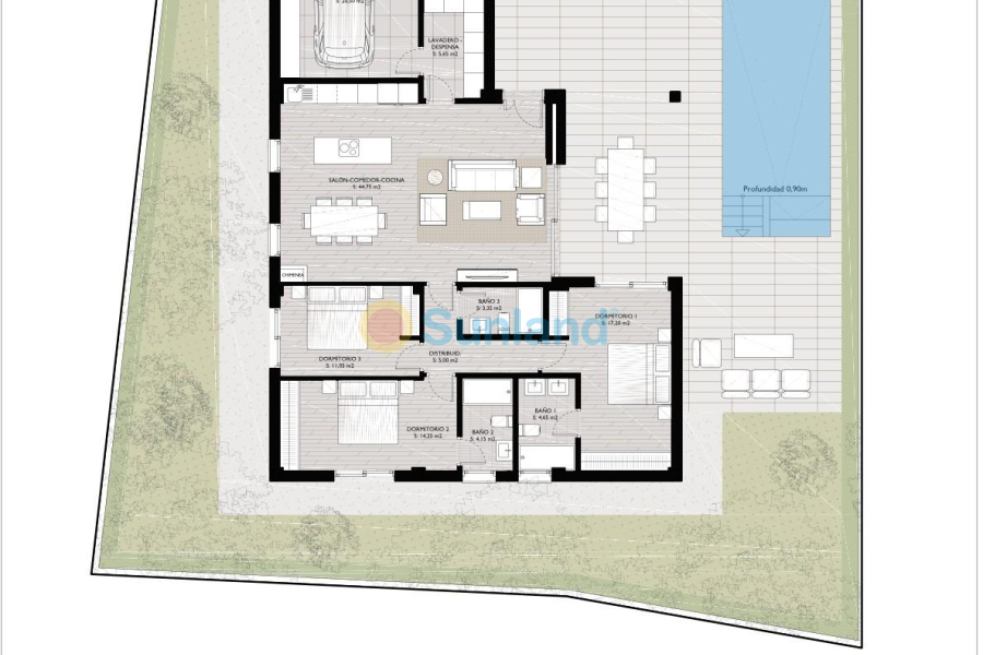 Ny bygg - Villa - San Pedro del Pinatar - Lo Pagan