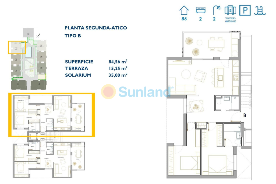 Ny bygg - Toppleilighet - San Pedro del Pinatar - Pueblo