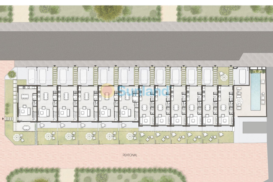 New Build - Semidetached - Orihuela costa - pueblo