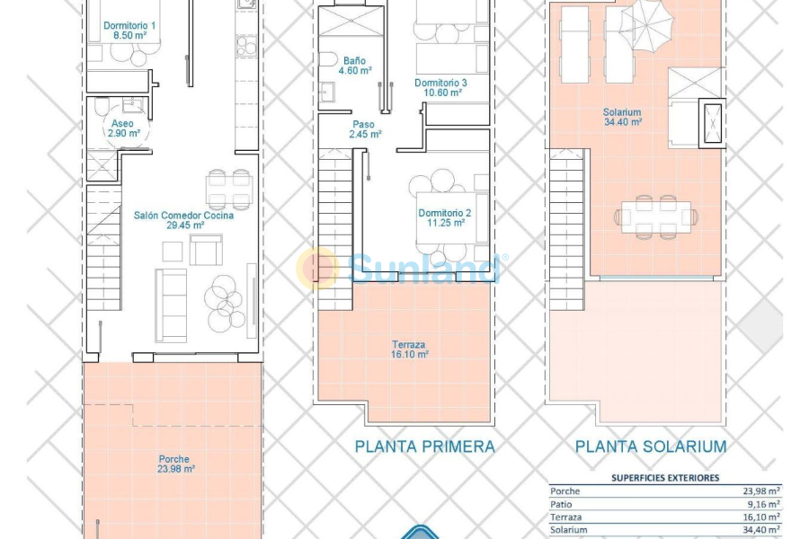 Ny bygg - Town House - Pilar de la Horadada - Lo Monte