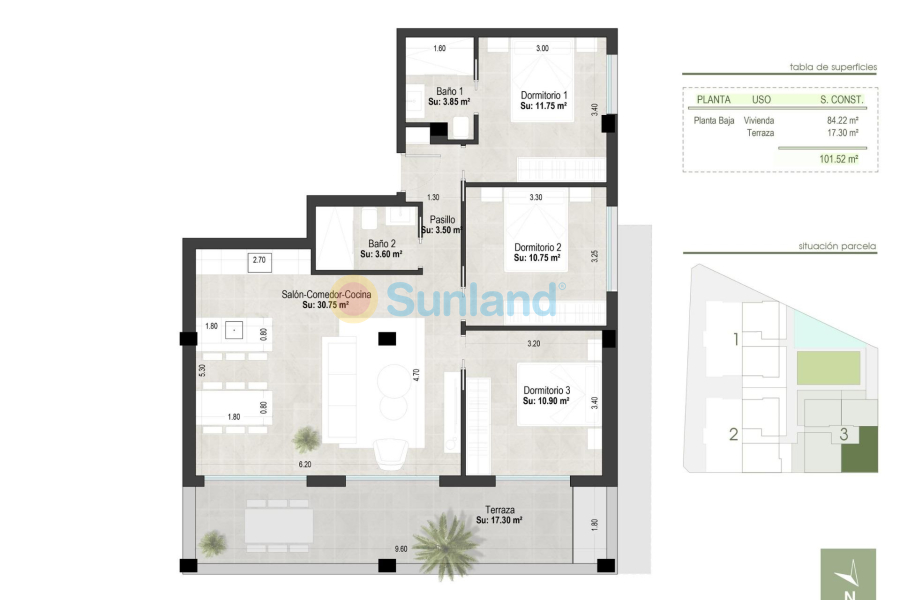 New Build - Apartment - San Pedro del Pinatar - 