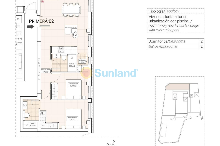 New Build - Apartment - Hondón de las Nieves - Pueblo