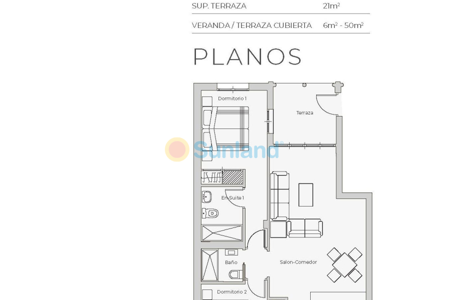Nueva construcción  - Apartamento - Cuevas Del Almanzora - Desert Springs Golf Club
