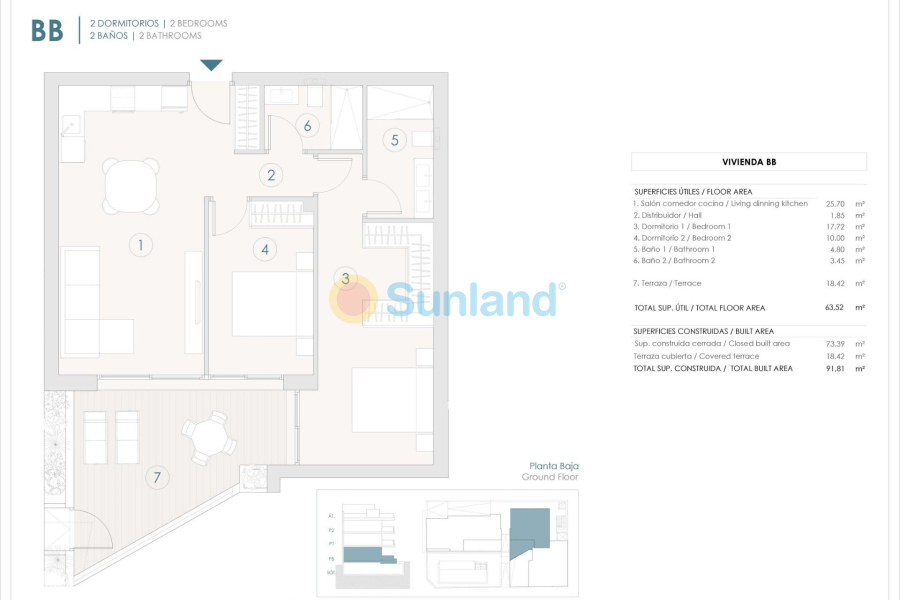 Nueva construcción  - Ground floor apartment - Benijofar - Pueblo