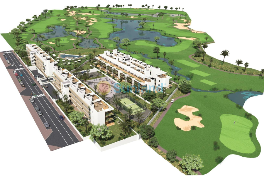 New Build - Ground floor apartment - Los Alcázares - La Serena Golf