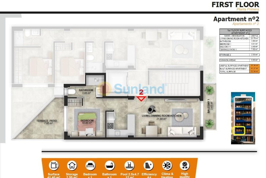 Ny bygg - Leilighet - Torrevieja - Playa del Acequión