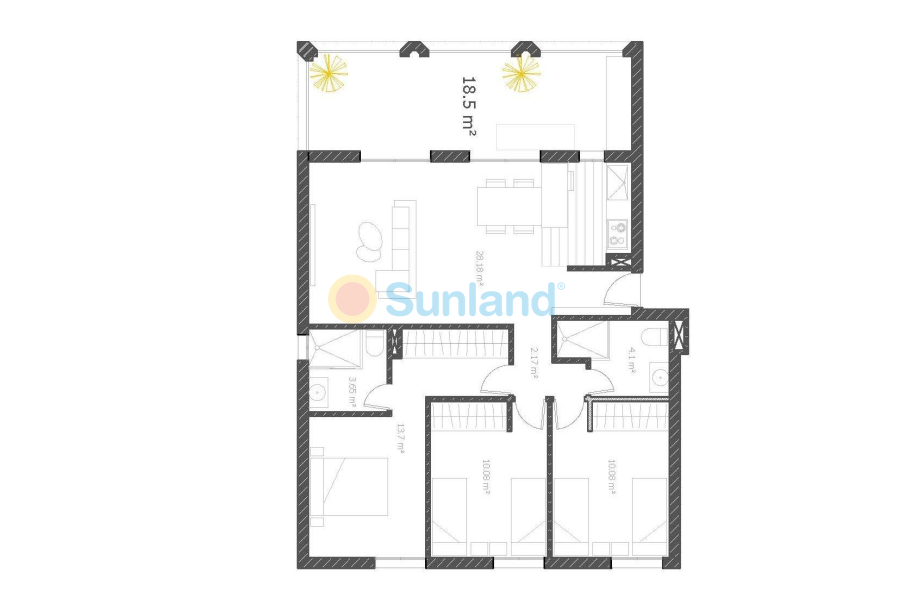 Ny bygg - Leilighet - Villajoyosa - Cala Mallaeta