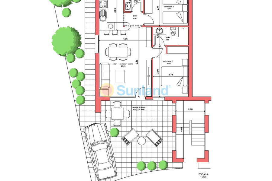 Ny bygg - Ground Floor Bungalow - Fuente Alamo - La Pinilla