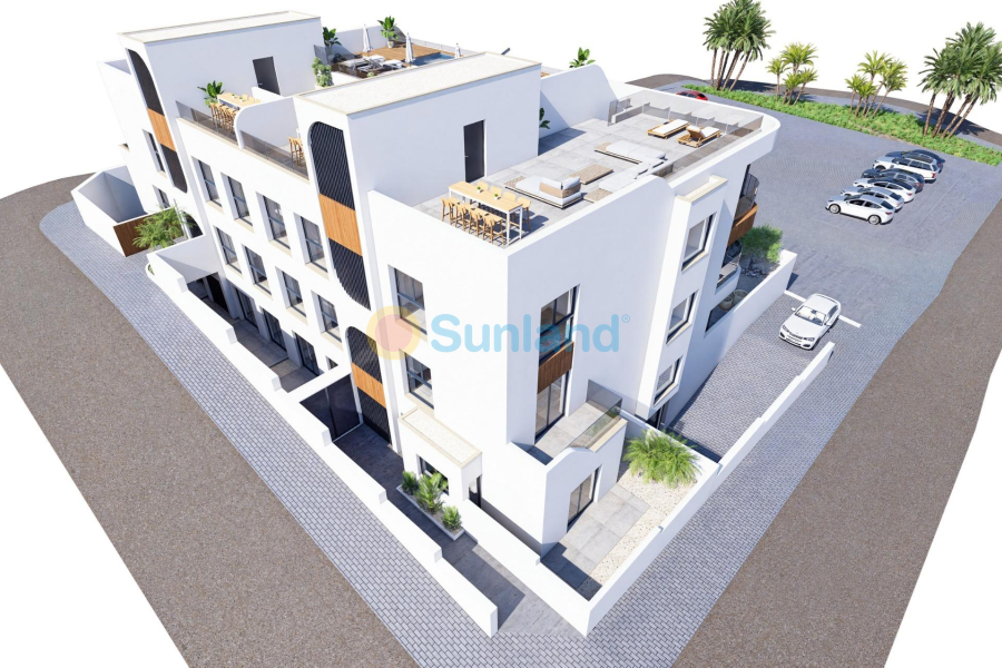 New Build - Ground floor apartment - Benijofar - Pueblo