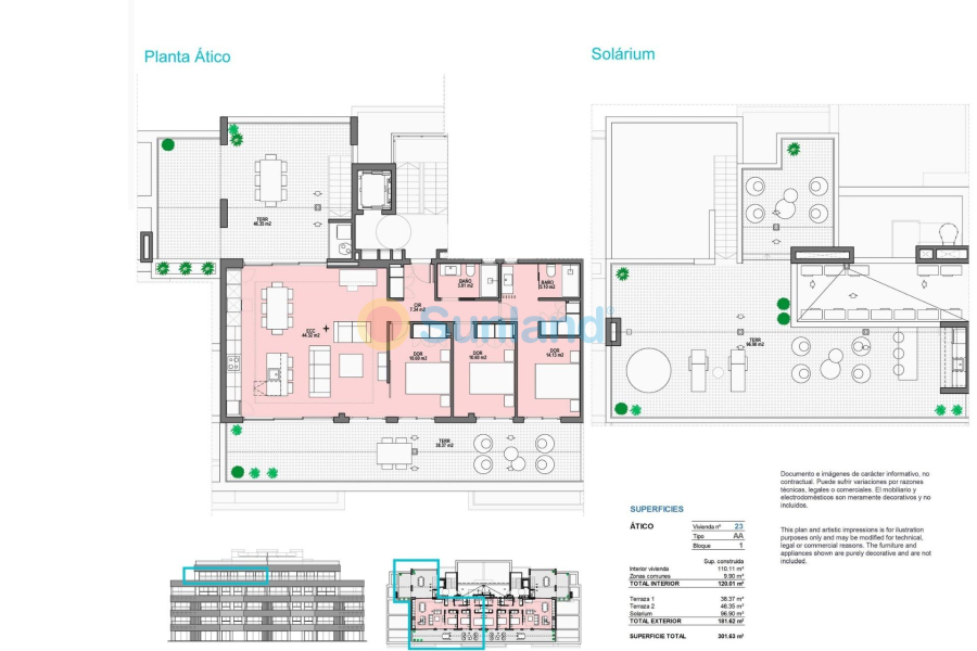 New Build - Penthouse - Torre Pacheco - Santa Rosalia Lake And Life Resort