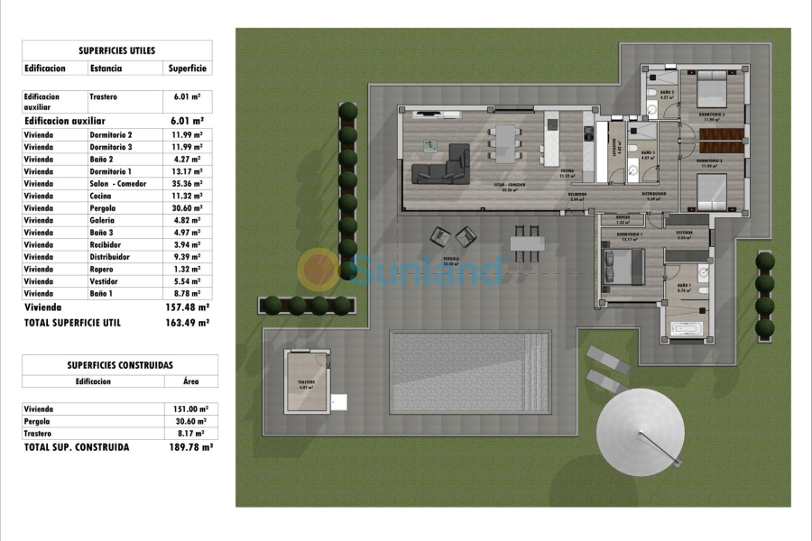 New Build - Villa - Aspe - Poligono 19