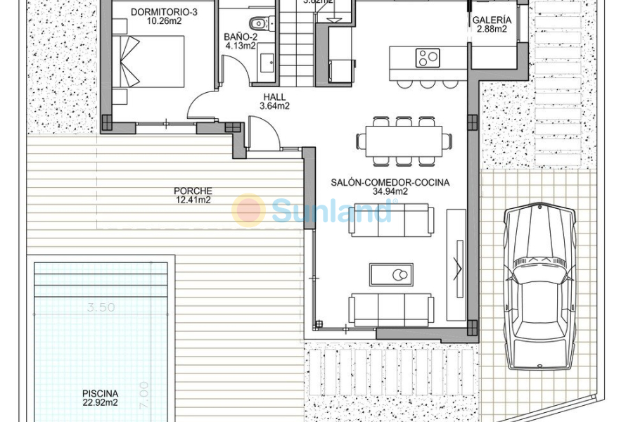Ny bygg - Villa - Benijofar - Polideportivo