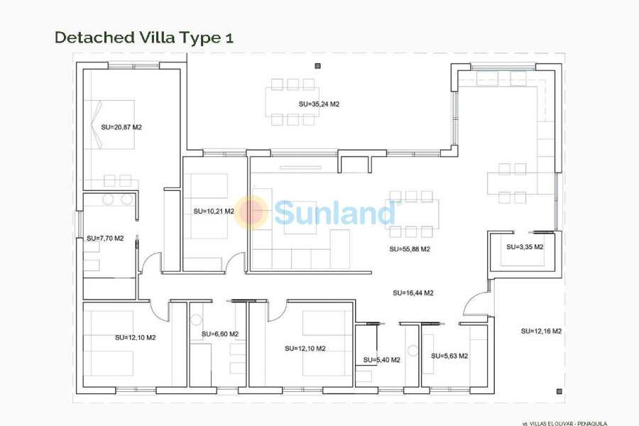 New Build - Villa - Penaguila - El Olivar