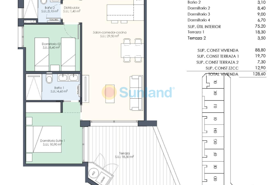 Ny bygg - Ground floor apartment - Benijofar - Pueblo