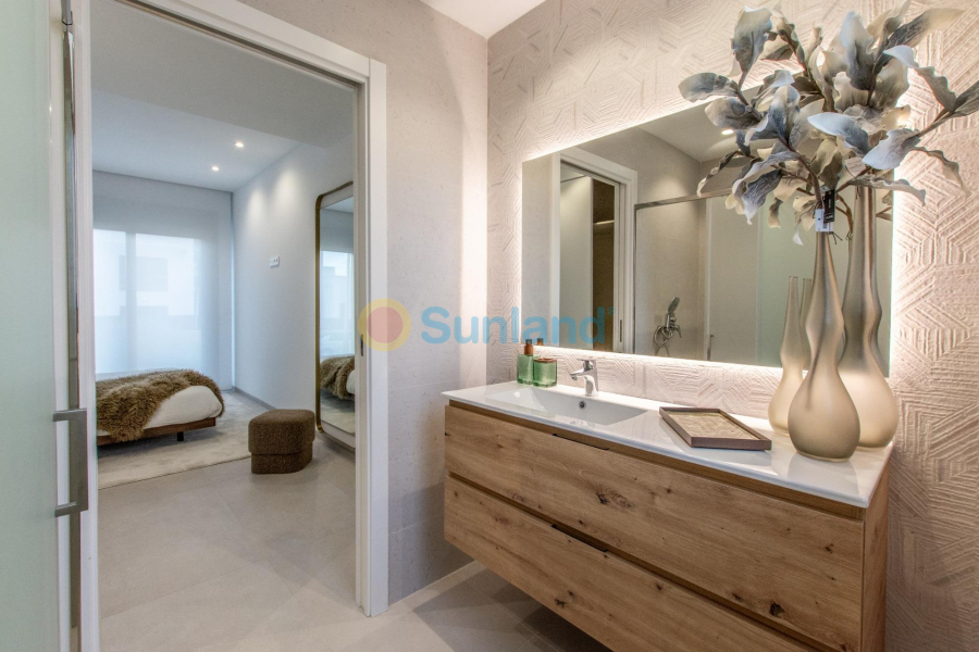 New Build - Ground floor apartment - Finestrat - Campana garden