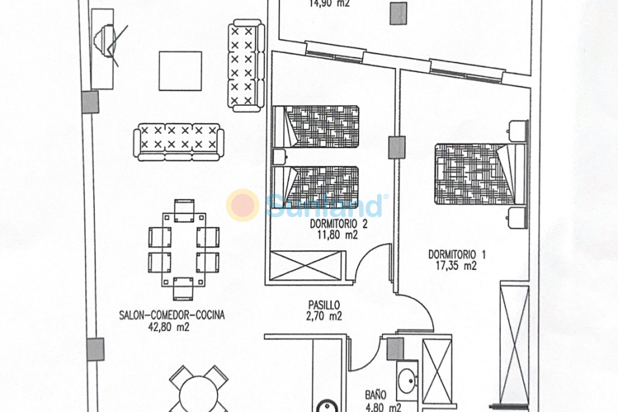 Вторичка - Апартамент - Torrevieja - Centro