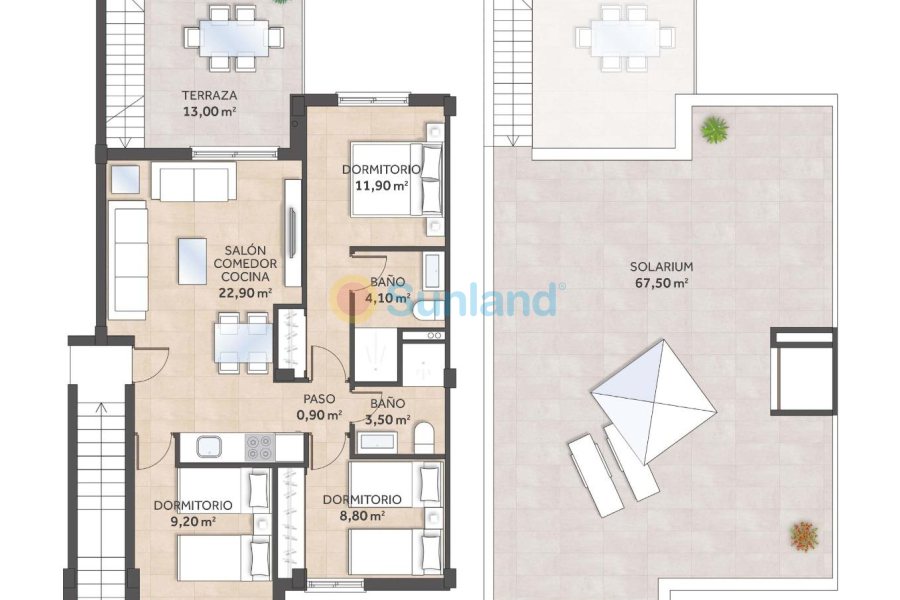 Ny bygg - Top Floor Bungalow - San Miguel De Salinas - La Cañada