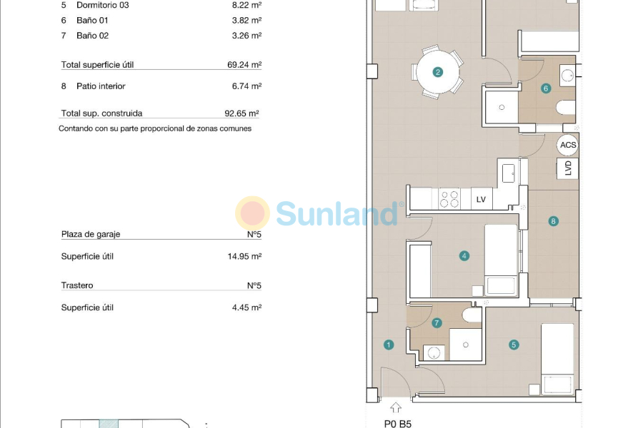 Ny bygg - Ground floor apartment - Jacarilla - pueblo