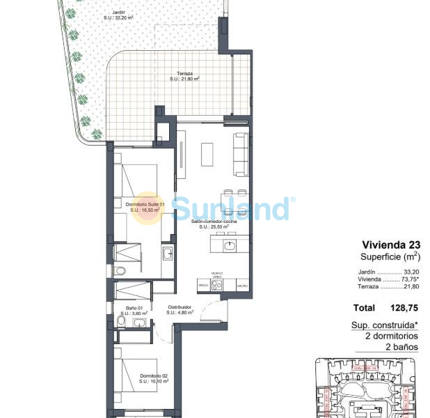 New Build - Ground Floor Bungalow - Ciudad Quesada - Lo Marabu