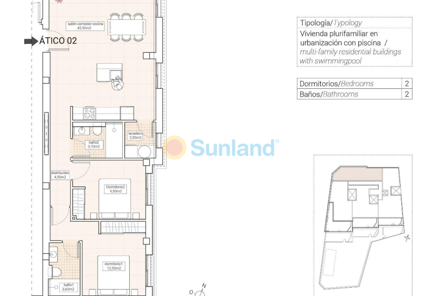New Build - Penthouse - Hondón de las Nieves - Pueblo