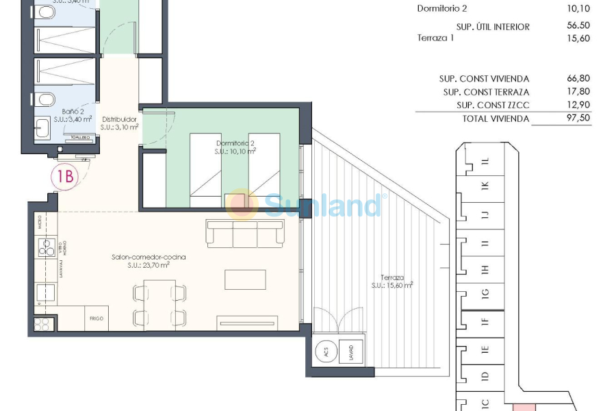 New Build - Apartment - Benijofar - Pueblo