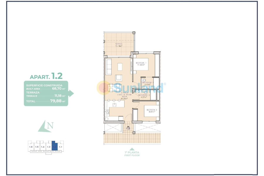 Ny bygg - Leilighet - Los Alcázares - Serena Golf
