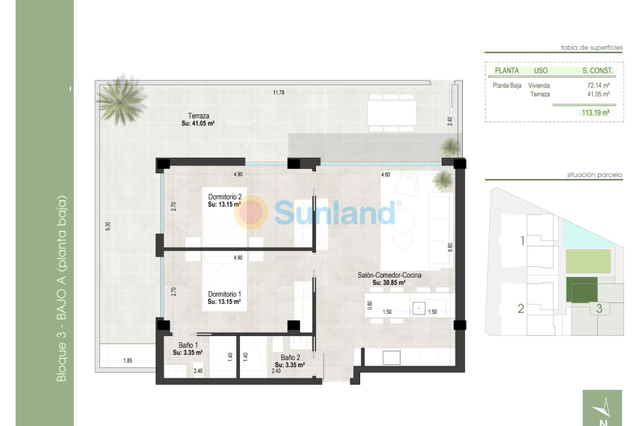 Ny bygg - Ground floor apartment - San Pedro del Pinatar - CENTRO