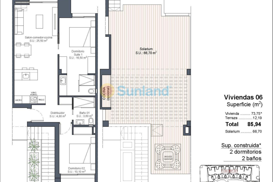 Ny bygg - Top Floor Bungalow - Ciudad Quesada - Lo Marabu