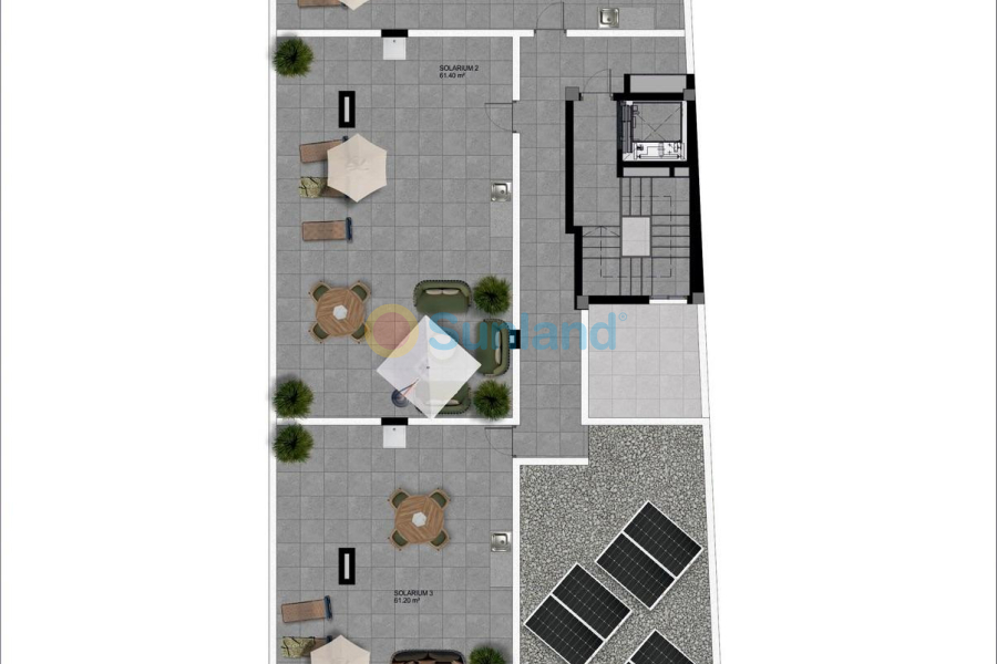 Ny bygg - Toppleilighet - Santa Pola - pueblo