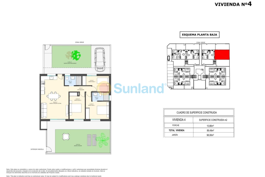 New Build - Ground Floor Bungalow - Orihuela costa - pueblo