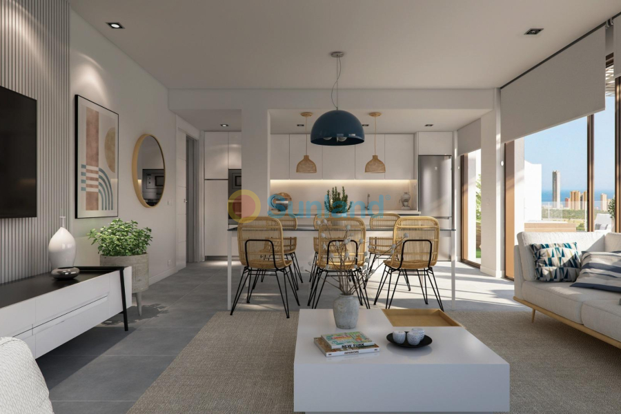 Nueva construcción  - Ground floor apartment - Finestrat - Seascape