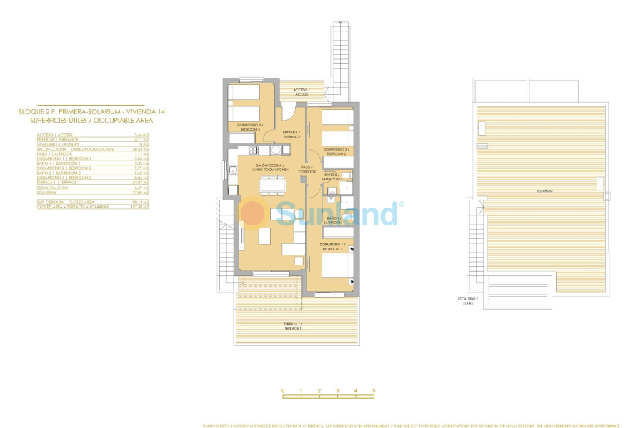 Nueva construcción  - Top Floor Bungalow - Orihuela - Vistabella Golf