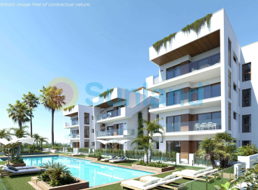 Ground floor apartment - New Build - Los Alcázares - Parque Diana