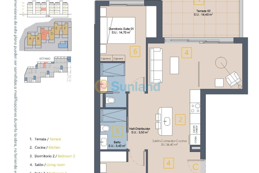 New Build - Apartment - Los Alcázares - Serena Golf