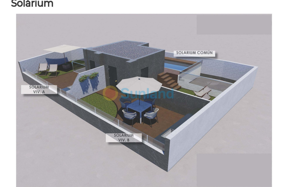 New Build - Ground floor apartment - Torrevieja - Playa de El Cura