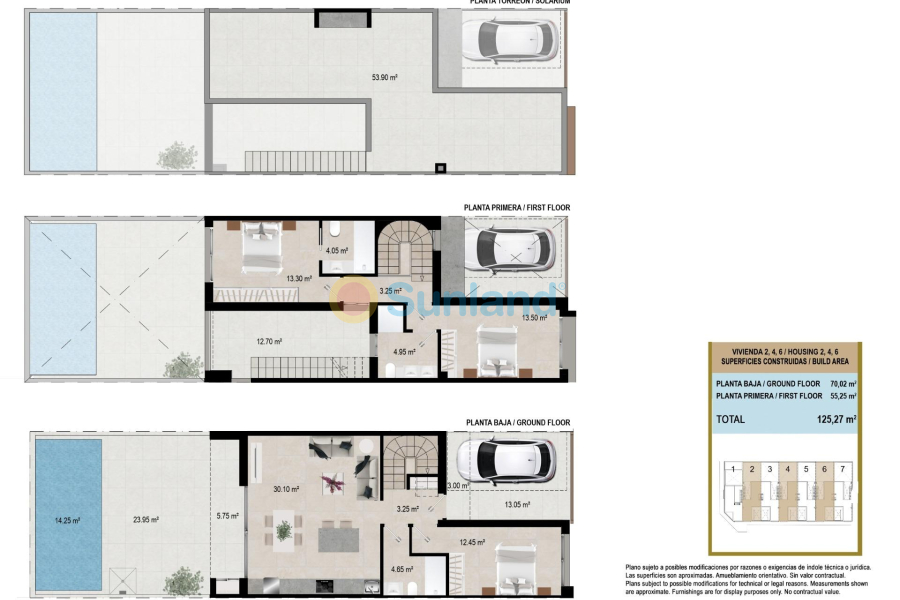 Ny bygg - Town House - San Javier - pueblo