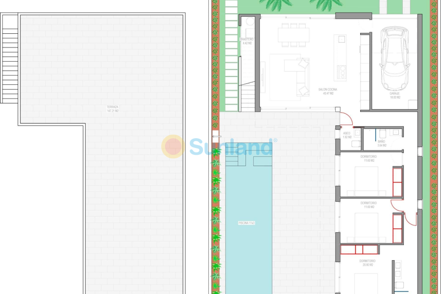 New Build - Villa - Los Alcázares - Serena Golf