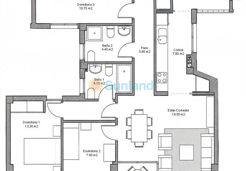 New Build - Apartment - Avileses - pueblo