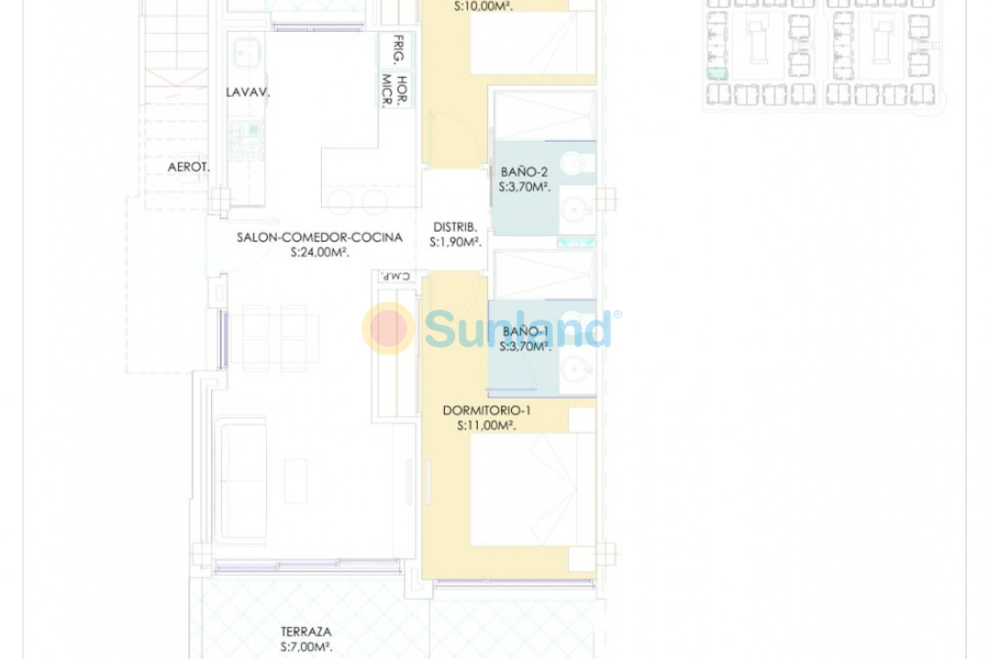 New Build - Ground Floor Bungalow - Torrevieja - Los Balcones