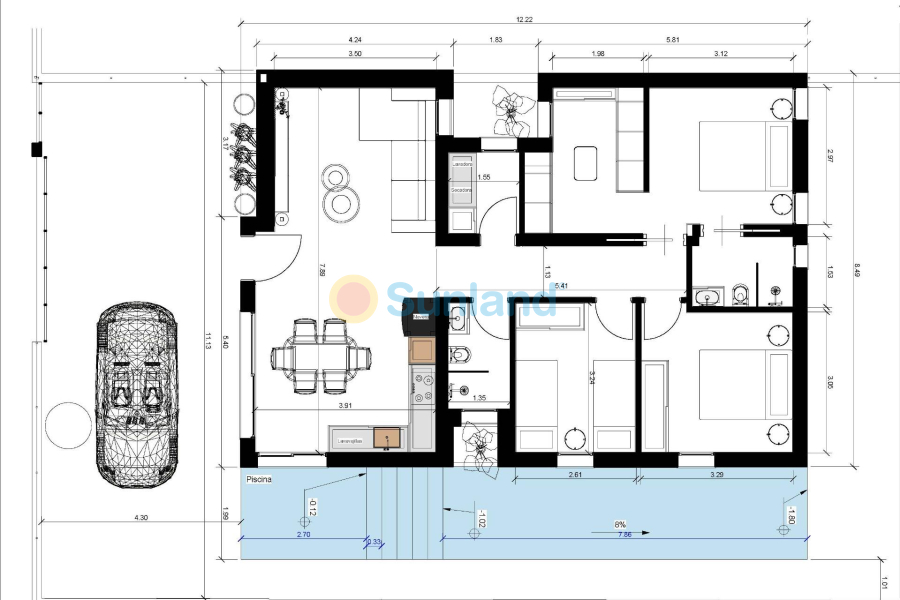New Build - Villa - Benijofar - Urb. Monteazul