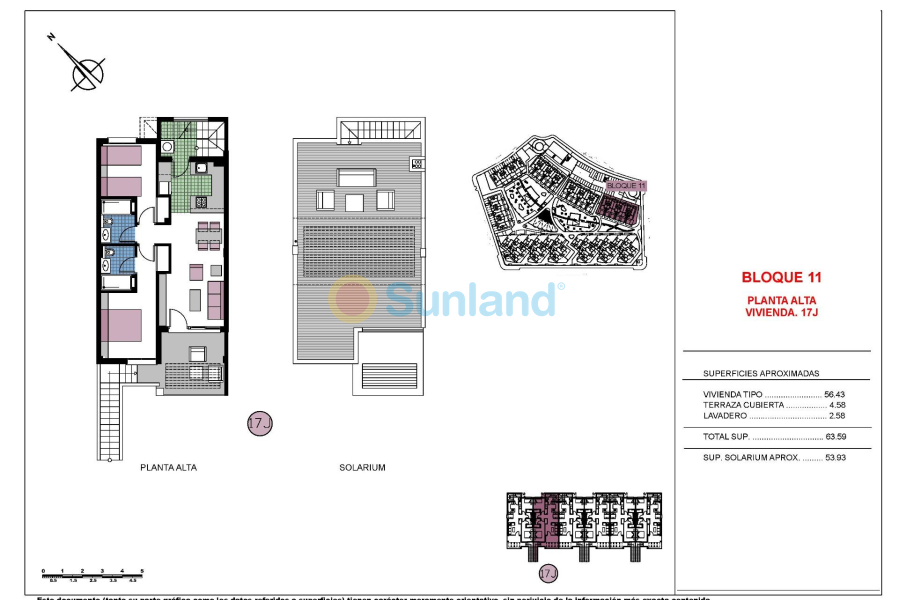New Build - Top Floor Bungalow - Pilar de la Horadada - Mil Palmeras