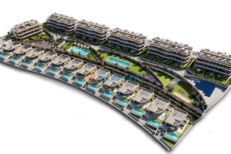 New Build - Ground floor apartment - Finestrat - Campana garden