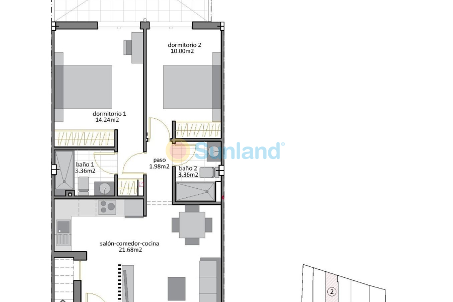 Ny bygg - Ground Floor Bungalow - San Pedro del Pinatar - Los Cuarteros