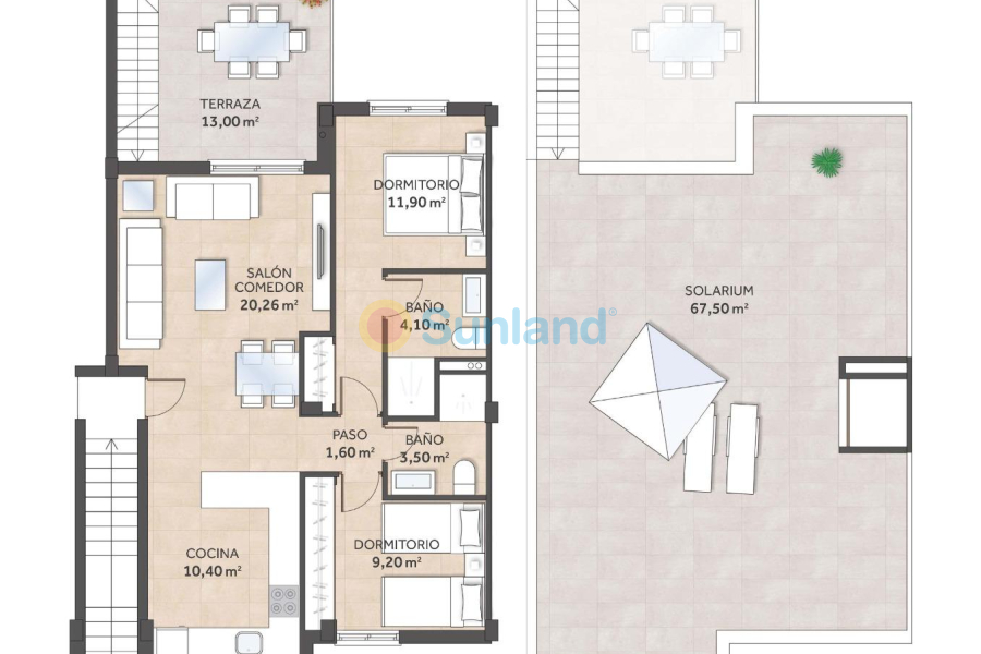 Ny bygg - Top Floor Bungalow - San Miguel De Salinas - La Cañada