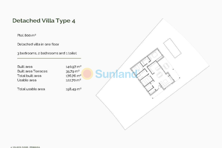 New Build - Villa - Penaguila - El Olivar
