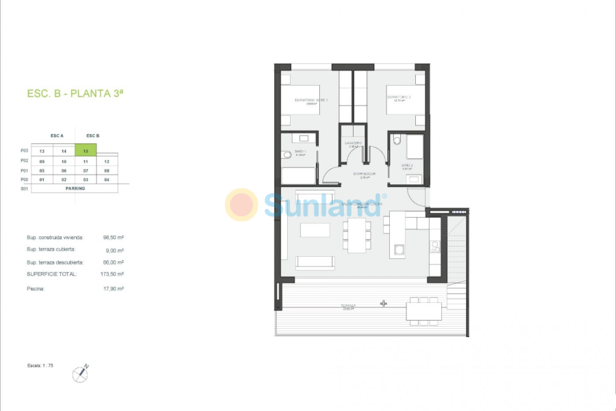 Ny bygg - Toppleilighet - Orihuela - Las Colinas Golf