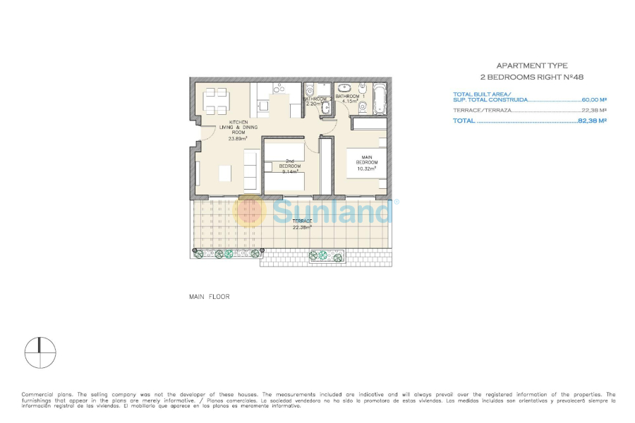 Nueva construcción  - Apartamento - Aguilas - Collado