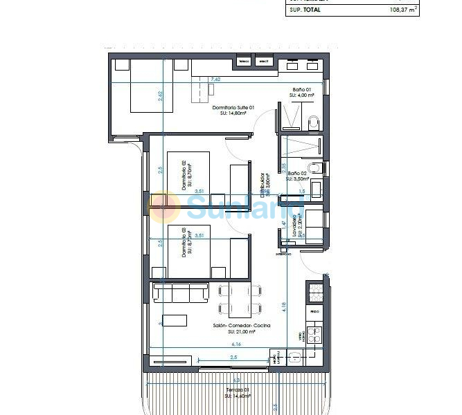 Ny bygg - Leilighet - Guardamar del Segura - Camino del Puerto